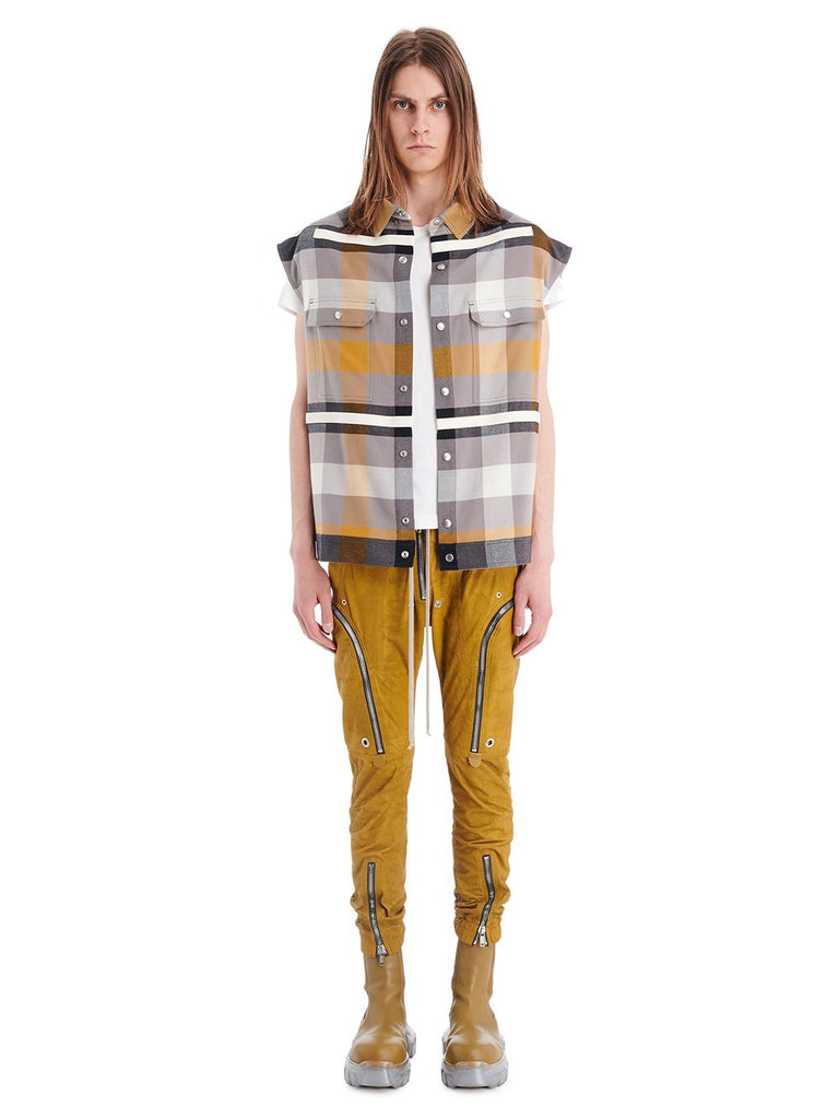 FLANNEL YELLOW SHIRTS POCKET